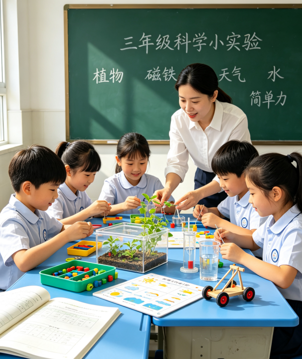 适合小学三年级科学手工小实验｜对标课本，做中学懂科学